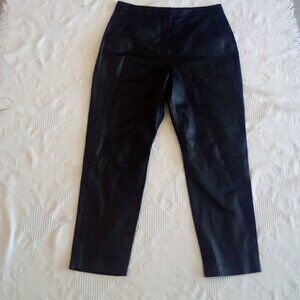Women's Asos Design Genuine Leather Pants US 12 Waist 34"